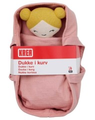 Krea Doll In Basket (36-2038)