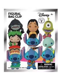 Monogram Disney: Stitch (blind Bag/random) 3d Foam Bag Clips 