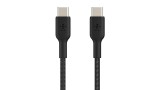 Belkin Boost Charge Usb-c To Usb-c Braided 2m Black