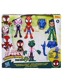 Spidey And His Amazing Friends Dino Heroes And Lizard Set (f9483) 