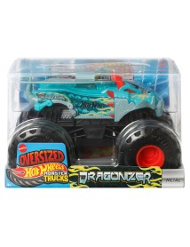 Hot Wheels Monster Trucks 1:24 Die-cast Dragonizer 