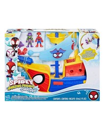 Spidey And His Amazing Friends Playsets Webs Ahoy Bubble Ship (g0666) 