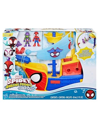 Spidey And His Amazing Friends Playsets Webs Ahoy Bubble Ship (g0666)