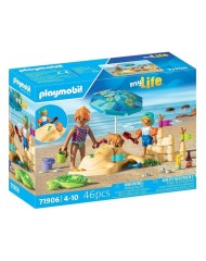 Playmobil My Life Family Fun At The Beach (71906)
