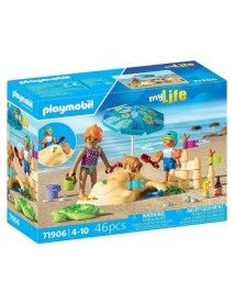 Playmobil My Life Family Fun At The Beach (71906) 