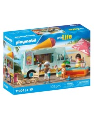 Playmobil My Life Ice Cream Truck With Surf Shop (71904)