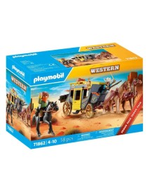 Playmobil History Wild West Stagecoach (71862) 