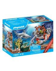 Playmobil Treasure Hunt With Submarine (71860)