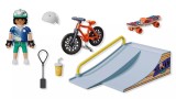 Playmobil My Life Skateboarder With Ramp (71798)
