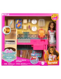 Barbie Recipe For Friendship Teresa's Kitchen (jct06) 