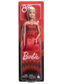 Barbie Fashionista 80th Anniversary Ruby Red Doll (jgd25) 