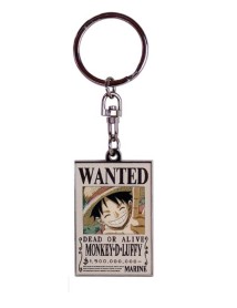 Abysse One Piece Wanted Luffy Keychain (abykey390) 