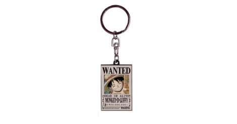 Abysse: One Piece - Wanted Luffy Keychain (ABYKEY390)