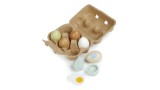 Tender Leaf Wooden Eggs In Tray (tl8285)