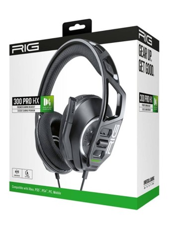 Joc Nacon Rig Headphones 300 Pro Hx Black - Xbox One pentru PS5 / PS4 / XBOX SERIES X / Xbox One / PC