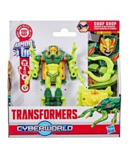 Transformers Evergreen Cyberworld Armored Cyber Changers Armor Chop Shop (g1053)