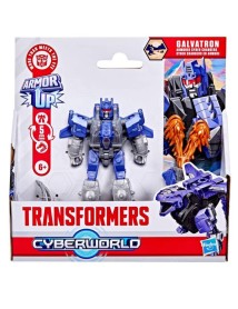 Transformers Evergreen Cyberworld Armored Cyber Changers Armor Galvatron (g1052) 