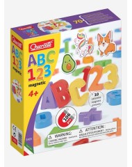 Quercetti Magnets Abc & 123 (qu-5465)