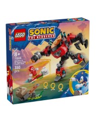 Lego Sonic Knuckles Vs. Dr. Eggman Egg Crusher Mech (77005)