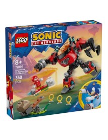 Lego Sonic Knuckles Vs. Dr. Eggman Egg Crusher Mech (77005) 