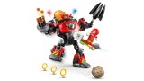 Lego Sonic Knuckles Vs. Dr. Eggman Egg Crusher Mech (77005)