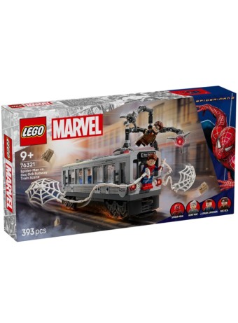 Lego Super Heroes Spider-man Vs. Doc Ock: Subway Train Scene (76321)