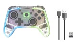 Speedlink Rait Nx Rgb Gamepad Wireless/wired Clear Transparent pentru NSW / PC / PS3