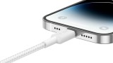 Anker 322 Usb-c To Lightning Cable (6ft Braided) White
