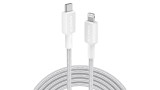 Anker 322 Usb-c To Lightning Cable (3ft Braided) White