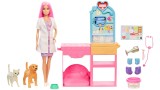 Barbie Fast Cast Pet Vet Clinic (jfx93)