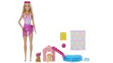 Barbie Puppy Pool Party Aloha Blonde (jbf35)