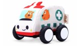 Hape Pull-back Plush Car Set (87-0076)