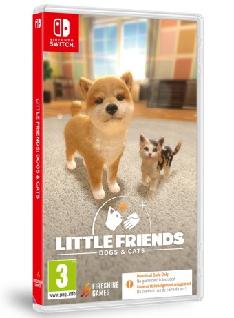 Joc Little Friends Dogs & Cats (code In A Box) pentru NSW