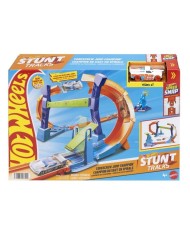 Hot Wheels Stunt Tracks Corkscrew Jump Champion (jfh36)