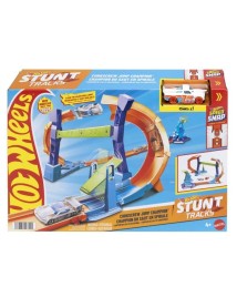 Hot Wheels Stunt Tracks Corkscrew Jump Champion (jfh36) 