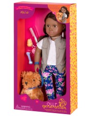 Our Generation Malia Doll And Pet Poodle (731202)