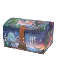 Dino World Treasure Chest With Code Sound And Light (0413441)