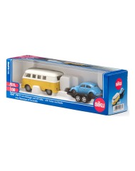 Siku Vw T1 With Trailer And Vw Beetle (313-2567)