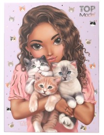 Topmodel Letter Set Cat Love Soft Purple 