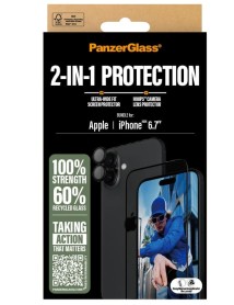 Panzerglass Iphone 16 Plus 6.7'' 3-in-1 Privacy Protect Bundle 