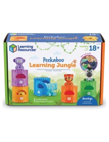 Learning Resources Peekaboo Learning Jungle (lsp6815-sca) 