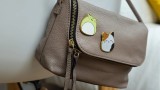 Squishmallows Pin Badges X 2 Cam & Wendy Compact Size