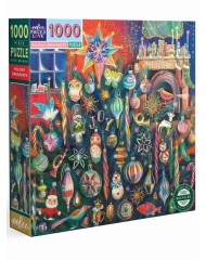 Eeboo Puzzle 1000 Pcs Holiday Ornaments (epzthyo)