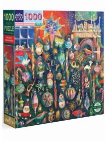Eeboo Puzzle 1000 Pcs Holiday Ornaments (epzthyo) 