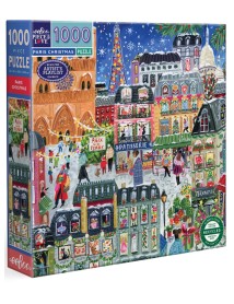 Eeboo Puzzle 1000 Pcs Paris Christmas (epzt781) 