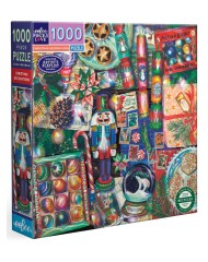 Eeboo Puzzle 1000 Pcs Christmas Decoration (epztcdr)