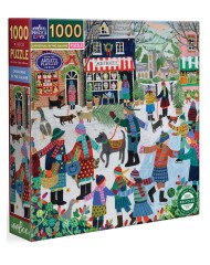 Eeboo Puzzle 1000 Pcs Christmas In The Square (epzt211)