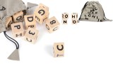 Ooh Noo Wooden Alphabet Blocks Black (40ab1501)