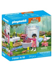 Playmobil Animals & Friends Animal Bathtime (71950) 