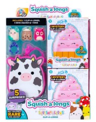 Squishalongs 2.5 Cm Clip-a-long 3 Pack S3 Random (2520081)